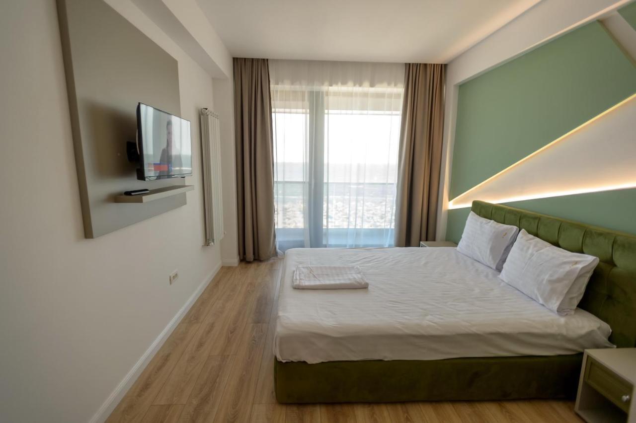 Plazza Mamaia Nord Aparthotel Năvodari Exteriör bild